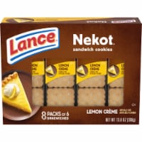 Lance® Nekot Lemon Creme Filled Sandwich Cookies
