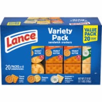 Lance Sandwich Crackers Variety Pack 20 Count