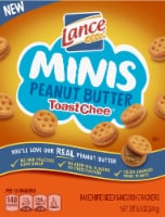 Lance® Minis Peanut Butter ToastChee® Sandwich Crackers Perspective: Main
