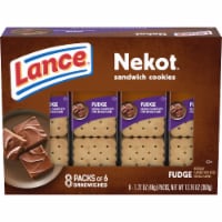 Lance Nekot Fudge Sandwich Cookies