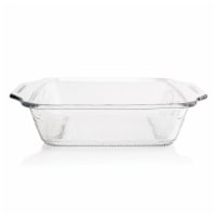 8 Laurel Embossed Cake Dish Perspective: Main