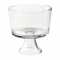 Anchor® Hocking Presence Footed Glass Trifle Bowl - Clear