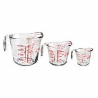 Anchor Hocking Essentials 8 Cup Clear Glass Measuring Batter Bowl