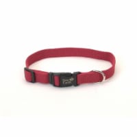 Coastal Pet Products New Earth Soy Adjustable Pet Collar -Cranberry