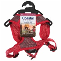 Animal Supply Company Coastal® Pet Sport Wrap Adjustable Harness - Grey & Red Perspective: Main