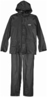 Coleman PVC Rain Suit - Black - Medium Perspective: Main