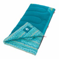 Coleman Kids Sleeping Bag - Teal Perspective: Main