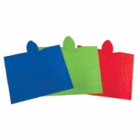 Coleman 2000016488 Emergency Poncho - Assorted Color Pack of 6 Perspective: Main