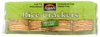 Asian Gourmet Sea Salt & Lime Rice Crackers