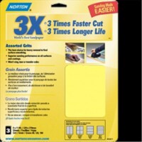 Norton 11 in. L x 9 in. W 320 Grit Aluminum Oxide Sandpaper 1 pk - Total Qty: 1