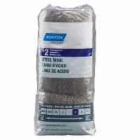 Norton 2 Grade Medium/Coarse Steel Wool Pad 12 pk - Total Qty: 1; Each Pack Qty: 12; Total