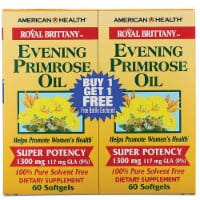 American Health Royal Brittany Evening Primrose Oil Softgels 1300mg