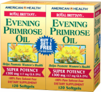 American Health Royal Brittany Evening Primrose Oil Softgels 1300mg
