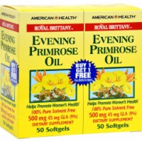 American Health Evening Primrose Oil Softgels 500 mg Twin Pack Perspective: Main