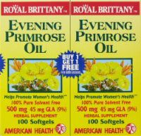 American Health Royal Brittany Evening Primrose Oil Softgels 500 mg