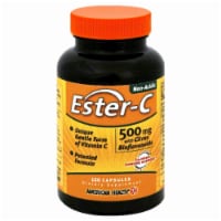 American Health Ester-C Vitamins Capsules 500mg 120 Count