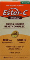 American Health Ester-C 1000 mg with D3 5000 IU Bone & Immune Health Complex
