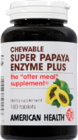 American Health Super Papaya Enzyme Plus Chewable Tablets