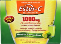 American Health  Ester-C® Effervescent   Natural Lemon Lime