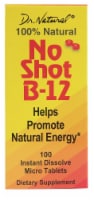 World Organic Dr. Natural® No Shot B-12 Liquid 1000mcg Perspective: Main