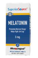 Superior Source Melatonin Dissolving Tablets 3mg Perspective: Main