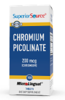 Superior Source Chromium Picolinate Tablets 200mcg