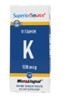 Superior Source Vitamin K Instant Dissolve Tablets 100mcg 100 Count