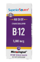 Superior Source No Shot B-12 Tablets 5000mcg