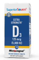 Superior Source Vitamin D3 Dissolving Tablets 5000IU
