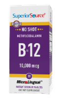 Superior Source No Shot Methylcobalamin B-12 Dissolving Tablets 10000mcg