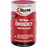 Sterno 100 Hour Emergency Liquid Wax Candles Perspective: Main