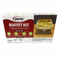 Sterno Buffet Kit - Silver