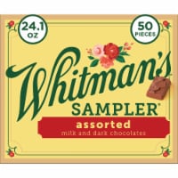 WHITMAN'S SAMPLER Assorted Milk & Dark Chocolate Gift Box