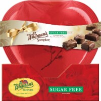 Whitman's Sugar Free Assorted Chocolates Heart Box Valentine Candy Perspective: Main