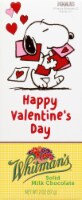 Whitman's Solid Milk Chocolate Valentine's Bar Perspective: Main