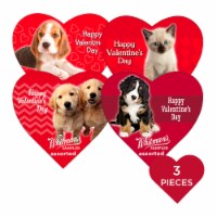 WHITMAN'S SAMPLER Valentine's Day Animal Friends Assorted Milk & Dark Chocolate Heart Gift Box Perspective: Main