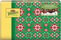 Whitman's Sugar Free Assorted Chocolate Candies with Holiday Wrapped Box Perspective: Main