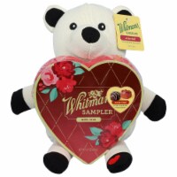Whitman's® Assorted Chocolate Hearts Valentine Candy With Plush Bear Perspective: Main