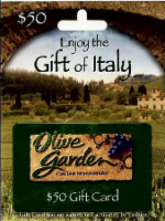 King Soopers Olive Garden 50 Gift Card 1 Count