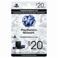 Sony Playstation Network 20 Gift Card 1 Ct Kroger