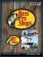 Bass Pro Shop $15-$500 Gift Card Perspective: Main