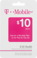 T-Mobile $10 Gift Card