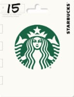 Starbucks $15 Gift Card