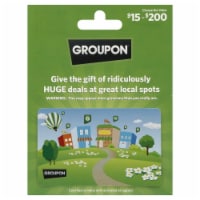 Groupon $15-$500 Gift Card