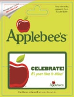 Applebees $25-$500 Gift Card Perspective: Main