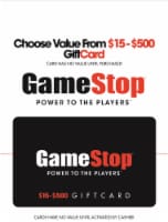 Gamestop $15-$500 Gift Card Perspective: Main
