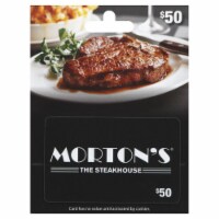 Morton's The Steakhouse $50 Gift Card