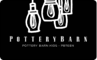 Pottery Barn Variable Amount Gift Card