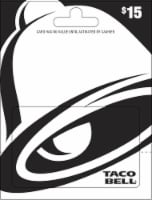 Taco Bell $15 Gift Card