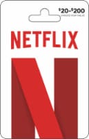 Netflix $20-$200 Gift Card